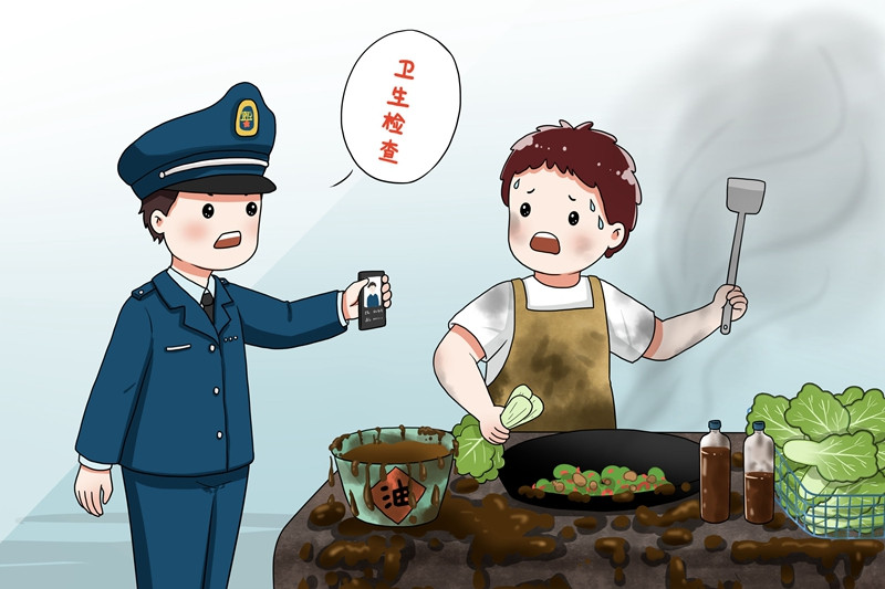 厦门夜间突击检查网红餐饮店，立案4起(图1)